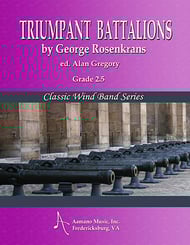 cover Triumphant Battalions Concert Band sheet music cover